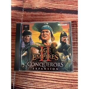 Age of Empires II 2 The Conquerors Expansion (PC Game, CD-ROM, Microsoft, 2000)